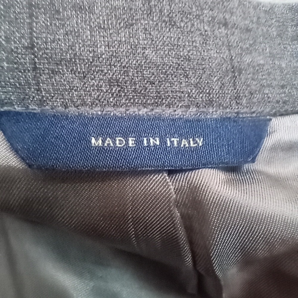 Brooks Brothers 1818 Regent‎ Blazer 40R Gray Windowpane Loro Piana Wool Italy - Picture 12 of 16